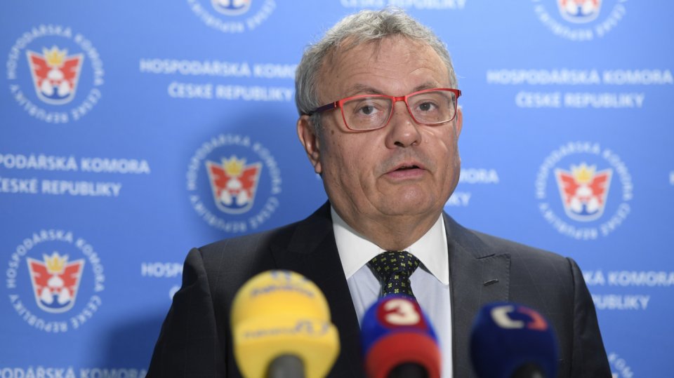 Prezident Hospodářské komory Vladimír Dlouhý